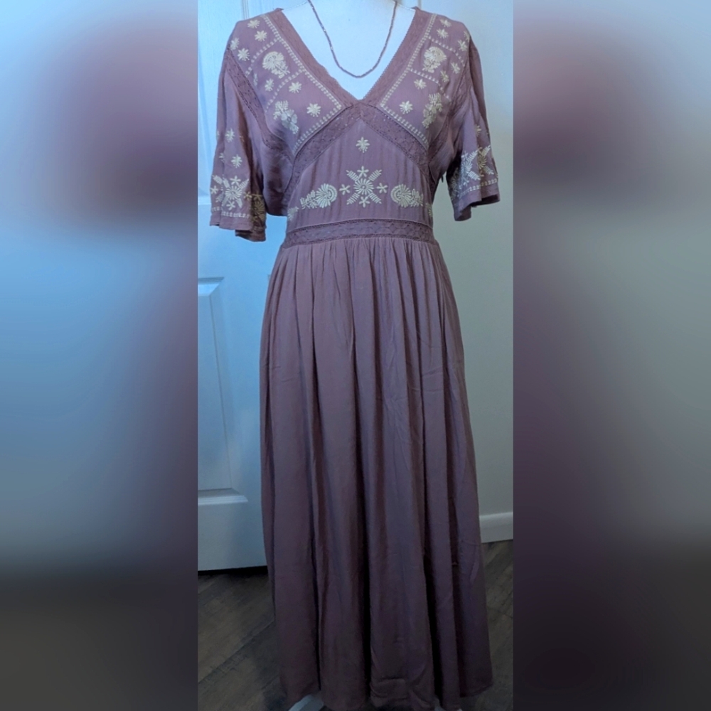 Boutique Mauve Purple Dress M